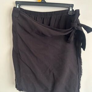 Cloth & Stone Black Skirt